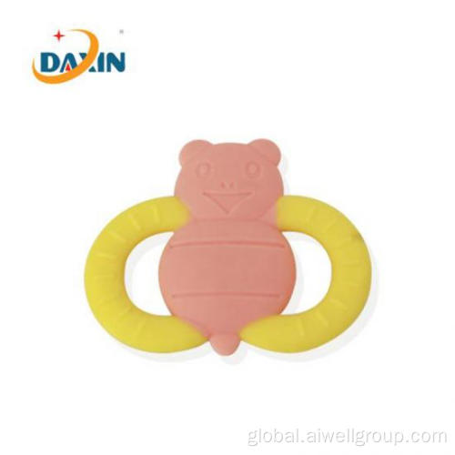 Silicone Baby Teether Soft Bee Food Grade Silicone Teether Supplier